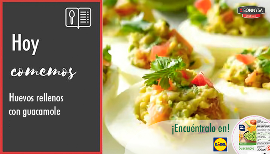 Huevos Rellenos Con Guacamole Lidl De Bonnysa Bonnysa Agroalimentaria