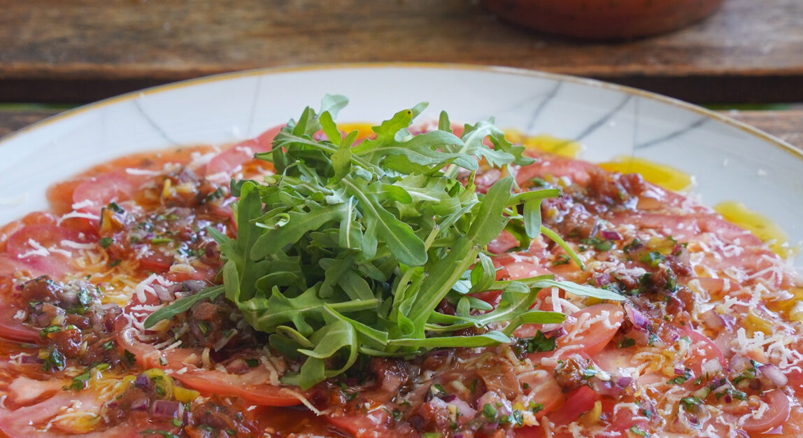 Carpaccio de tomate